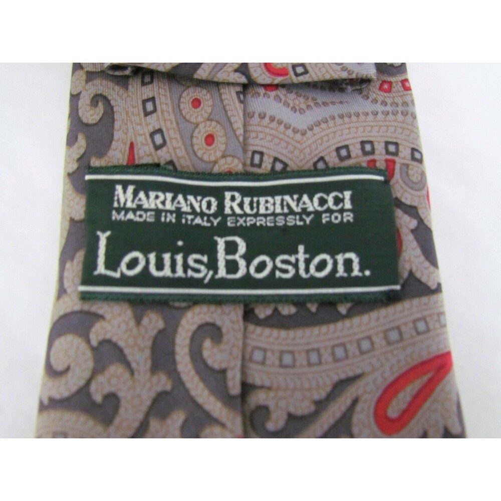Vintage Louis Boston Mariano Rubinacci Men's Silk Tie Italy